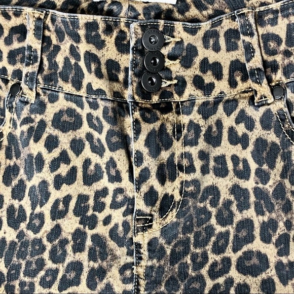 Torrid leopard print jeggings stretchy 16 - Picture 5 of 10